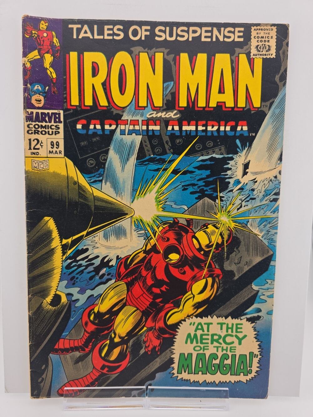 Tales of Suspense Iron Man and Captain America #99 (1968) Silver Age Final Issue